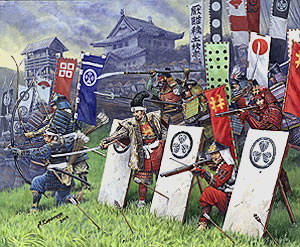 Самураи-пехота XVI-XVII вв. Фото из инета.
